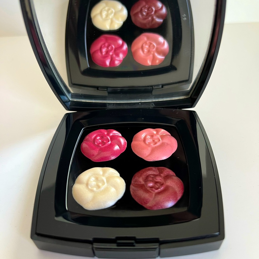 CHANEL 4 Camelias - Quartet of Satin Cream Lip Colours~ Brand new with box